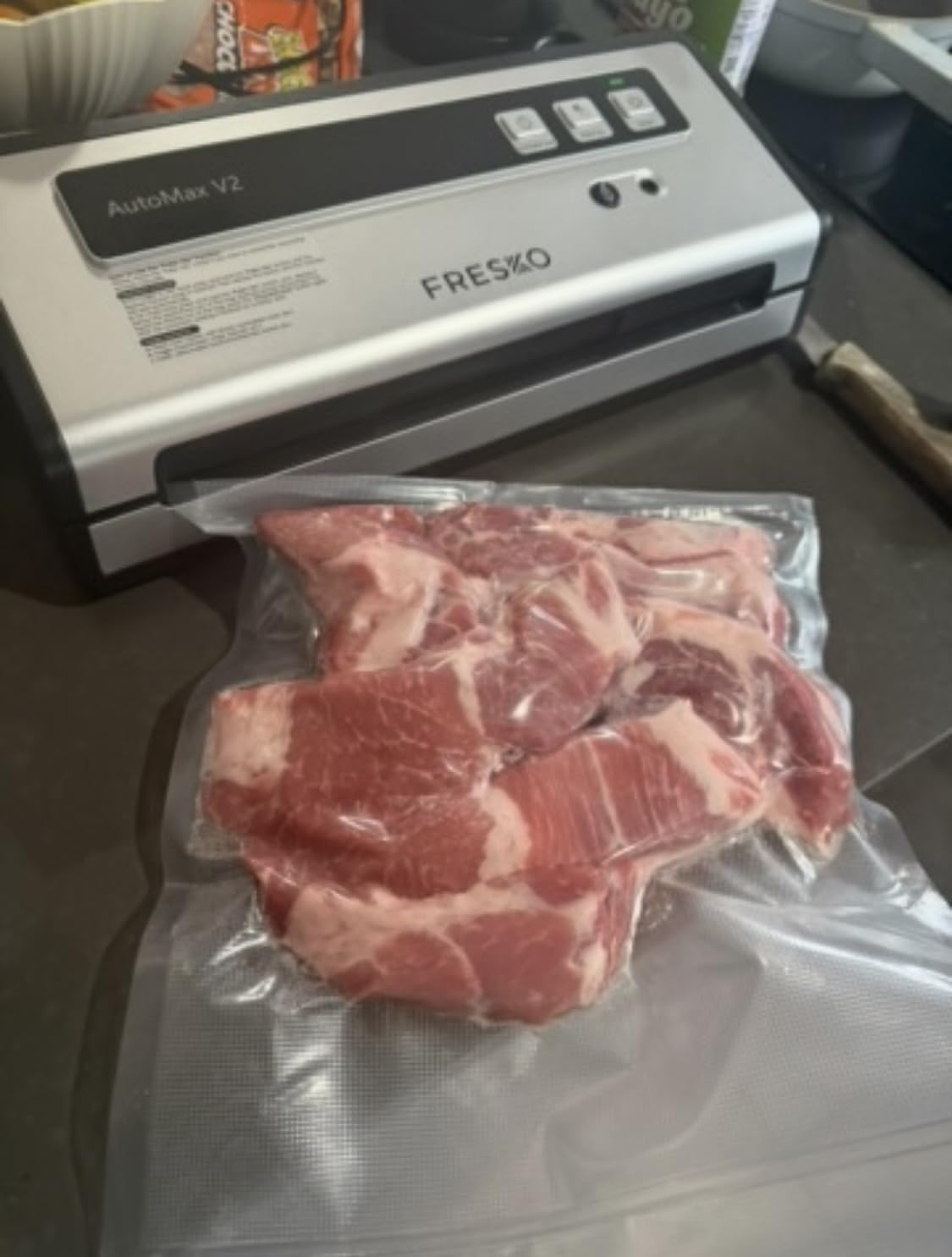 FRESKO Vacuum Sealer Machine with Automatic Bag Detection, Compact Design customer photo 1