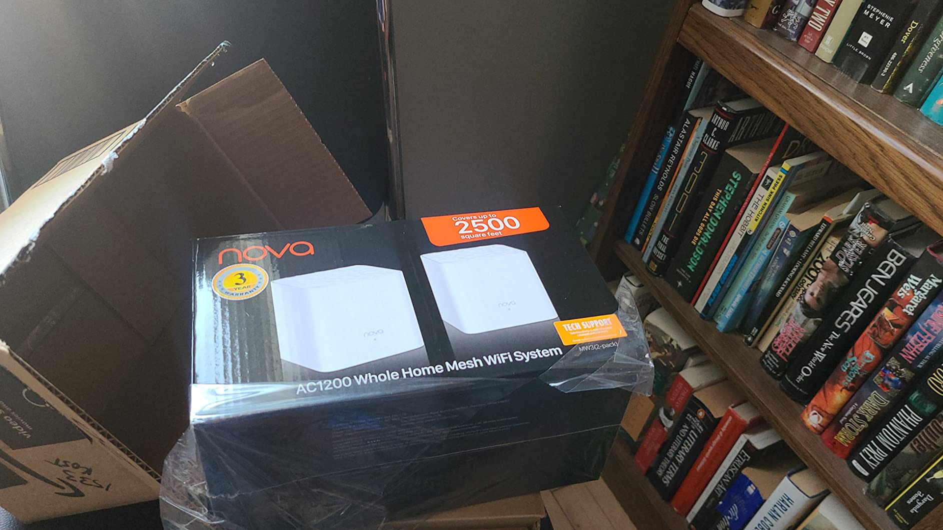 Tenda AX3000 WiFi 6 Mesh System Nova MX12– Whole Home Mesh WiFi Coverage up to 7,000 sq. ft., Dual-Band WiFi Mesh Network for 160+ Devices, Fast & Stable, Replaces Wireless Router (3-Pack) customer photo 1