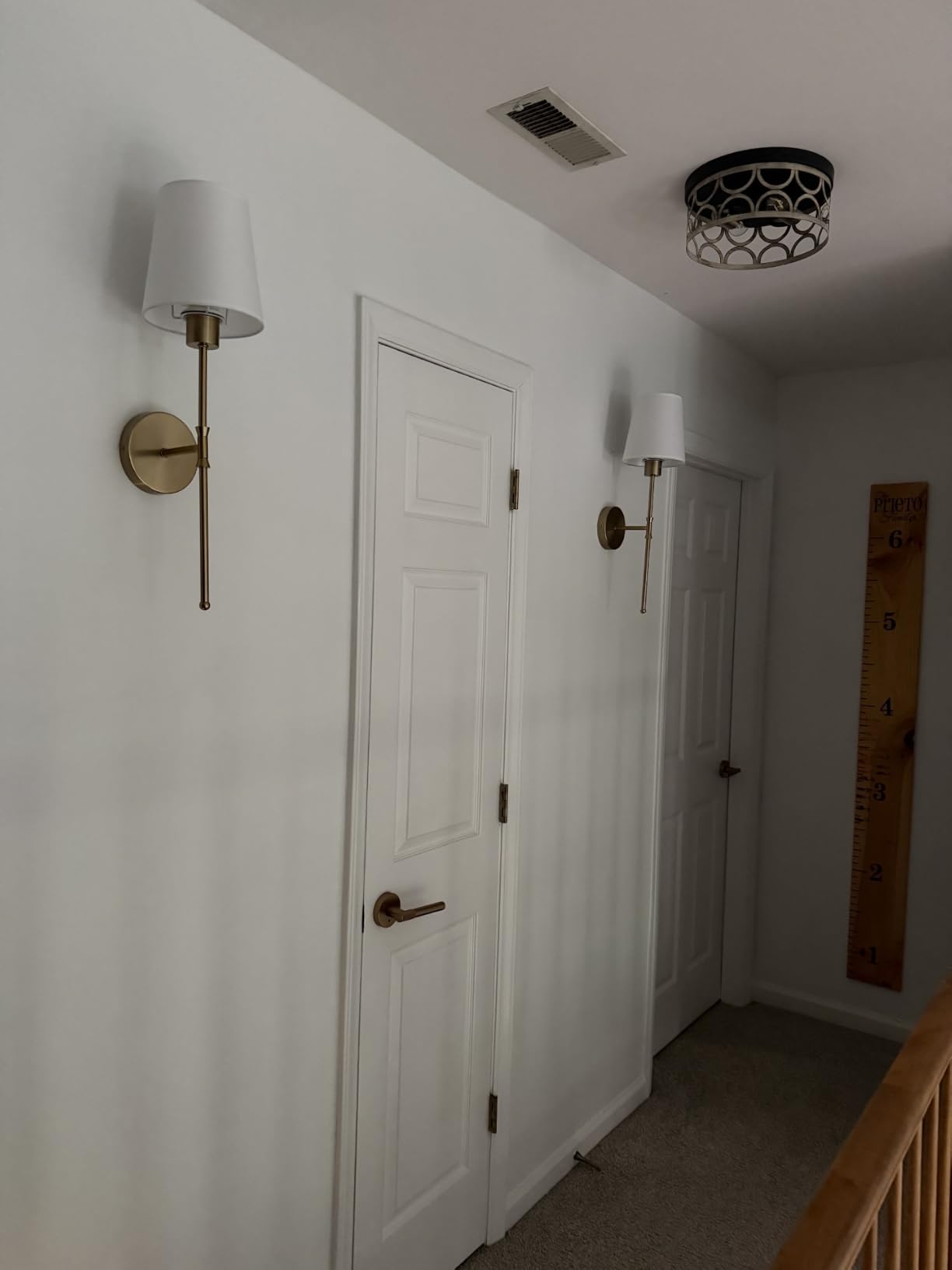 Depuley Battery Operated Wall Sconce: Set of 2 Wireless Wall Lights with 10000mAh Dimmable Bulbs and Remote for Bedroom - Rechargeable 15 Colors Gold Wall Lamp for Living Room Hallway customer photo 1