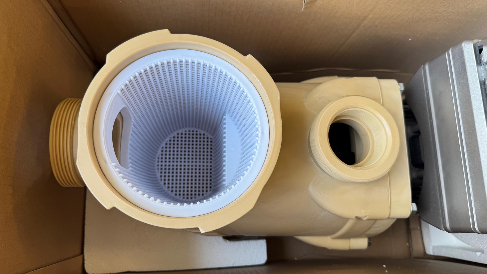 CIPU 3 HP Smart Variable Speed Pool Pump, 230V, Intelligent Control, Khaki customer photo 2