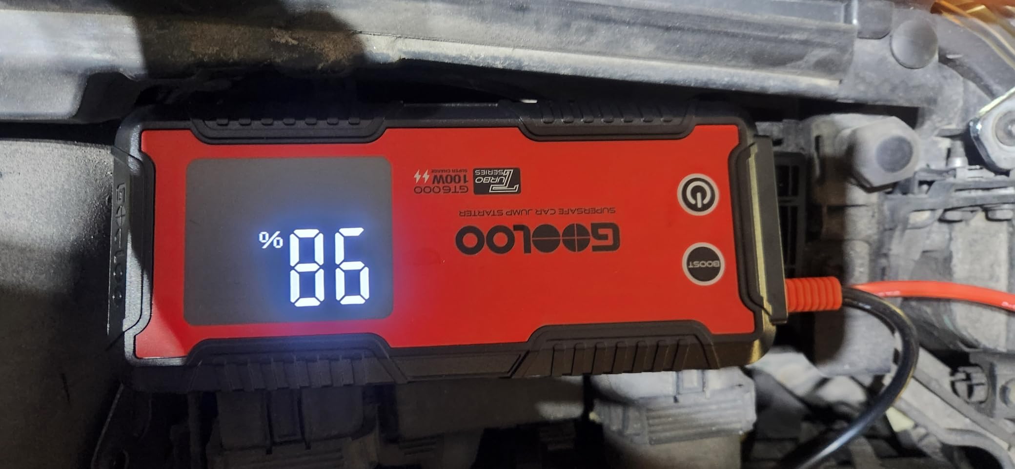 GOOLOO GT6000 Jump Starter 6000A 12V with 100W Bi-Directional Fast Charge customer photo 2