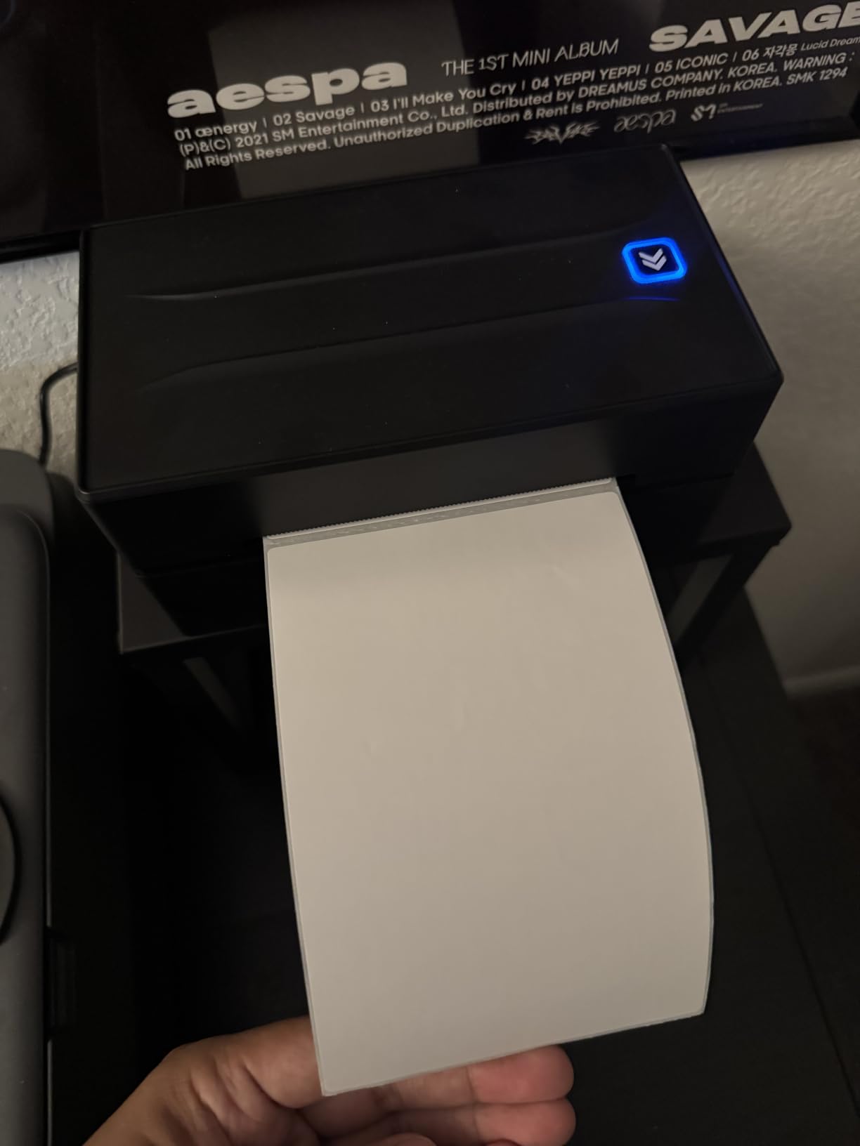 Thermal Shipping Label Printer 4x6 Bluetooth Label Maker for Small Business customer photo 2