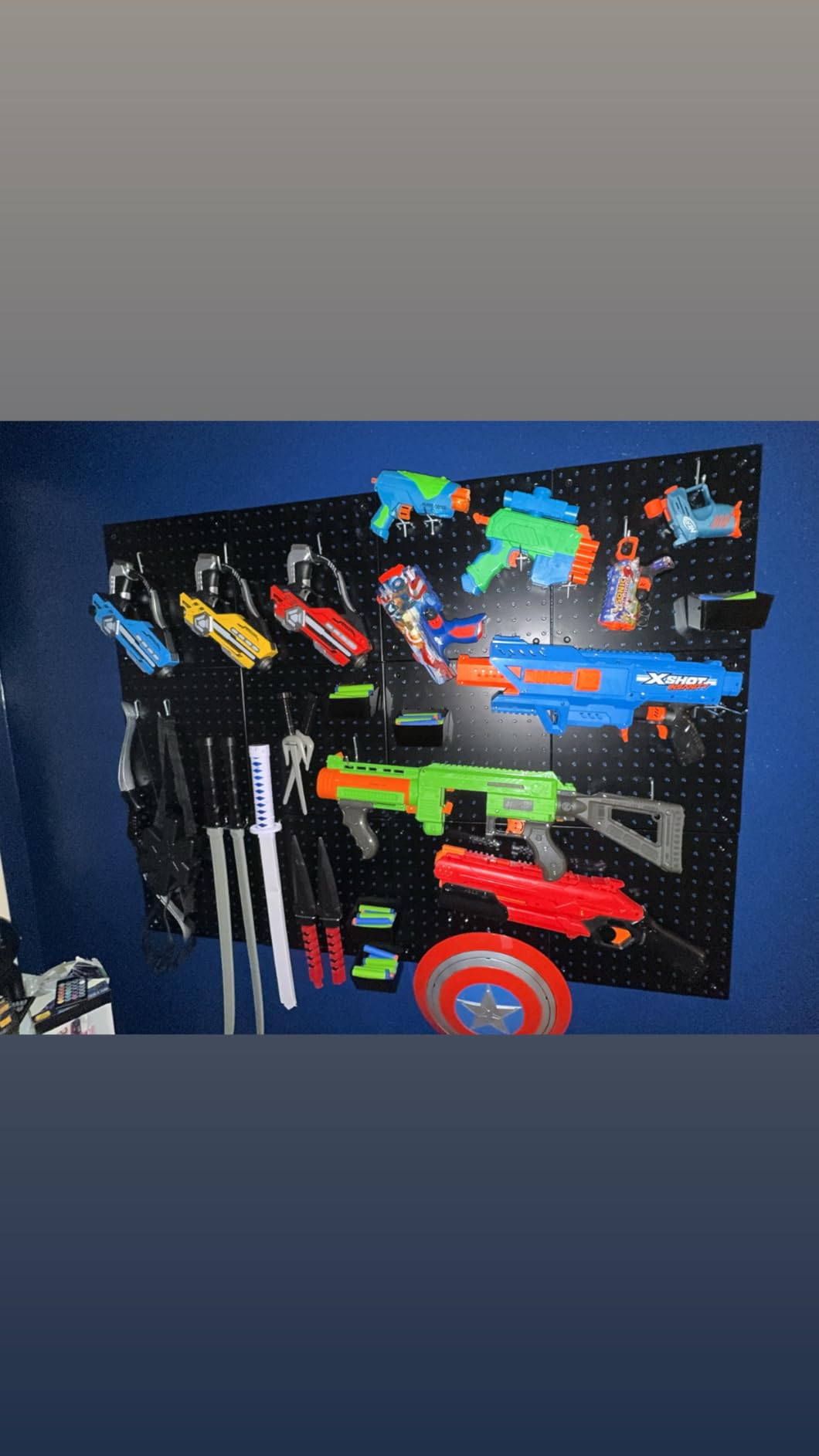 INCLY 120PCS Pegboard Accessories Organizer Kit with Peg Borad Hooks & Bins customer photo 2