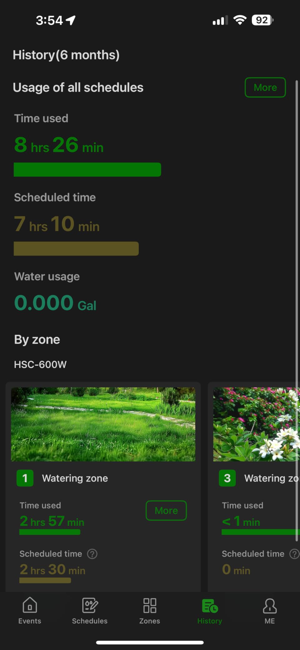 Indoor Smart Sprinklers Controller WiFi, Irrigation Controller Easy Use App Enabled, 6 Zone + 16 Plans, Save Water Auto Skip Rain, Freeze & Wind, 10 Minutes Install customer photo 2