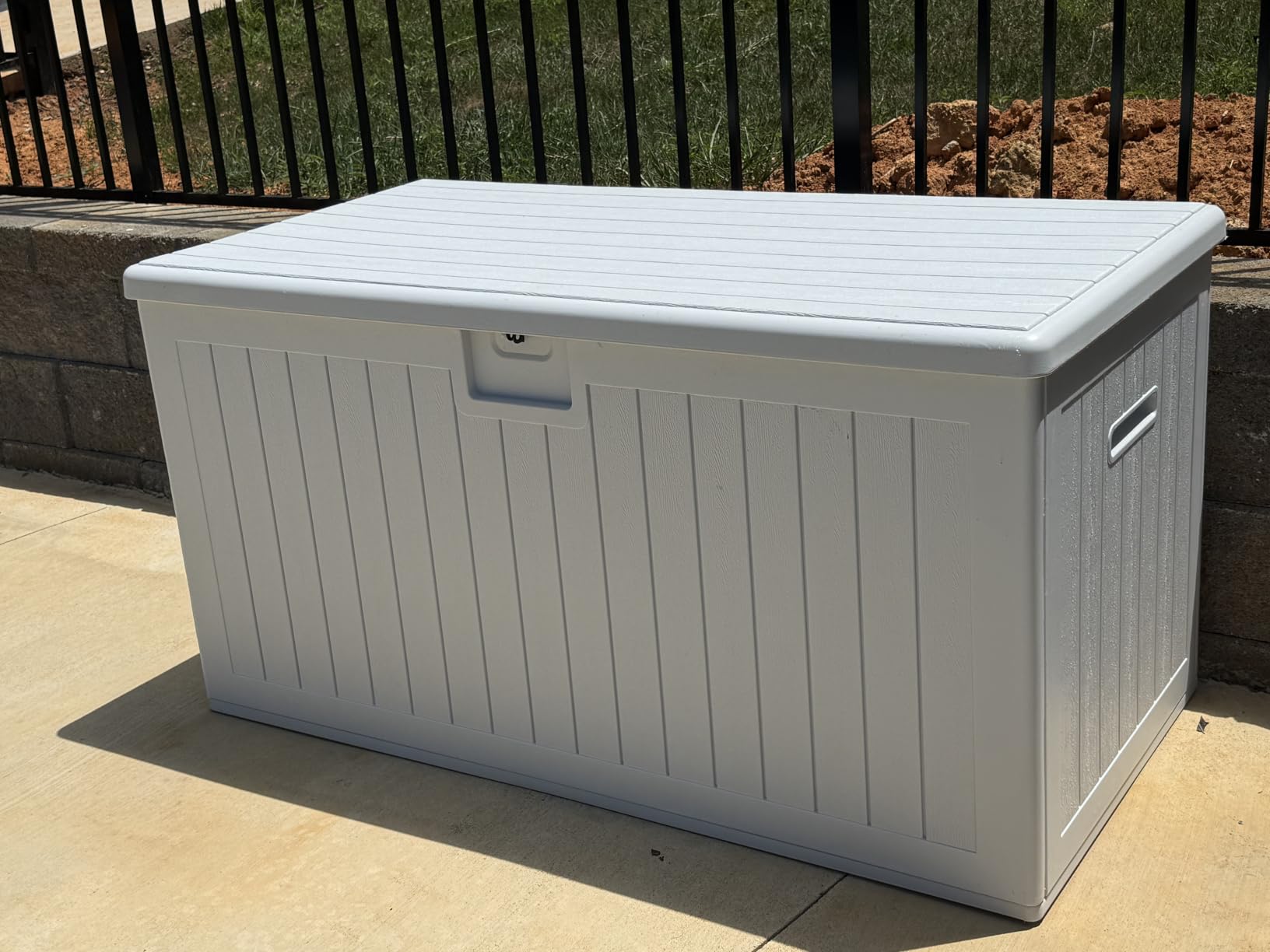 YITAHOME 70 Gallon Deck Bench with Storage customer photo 2
