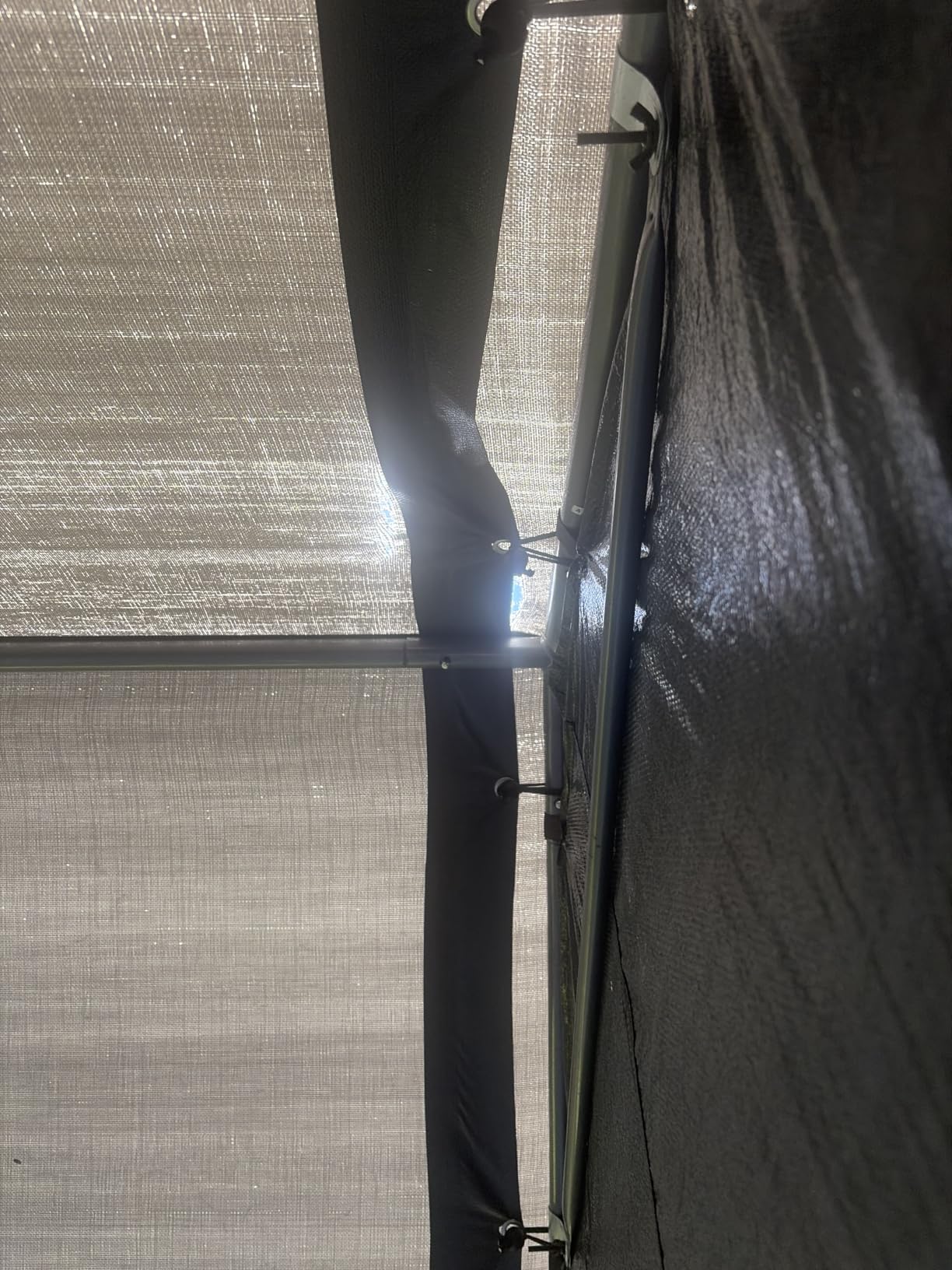 VEVOR 12x20 FT Heavy Duty Carport, Portable Car Canopy with Removable Sidewalls and Door, Outdoor Car Shelter, UV-Resistant, Water-Resistant, All-Season Car Shelter for Cars, Boats, and Equipment customer photo 1