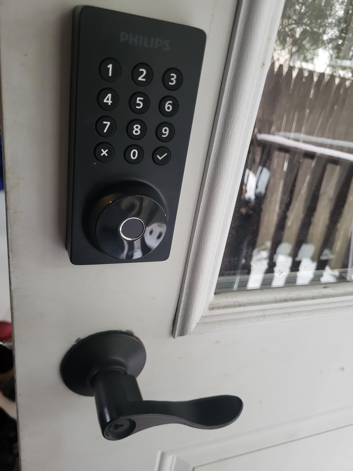 Philips Wi-Fi Smart Deadbolt Lock, Keyless Entry Door Locks for Front Door customer photo 2