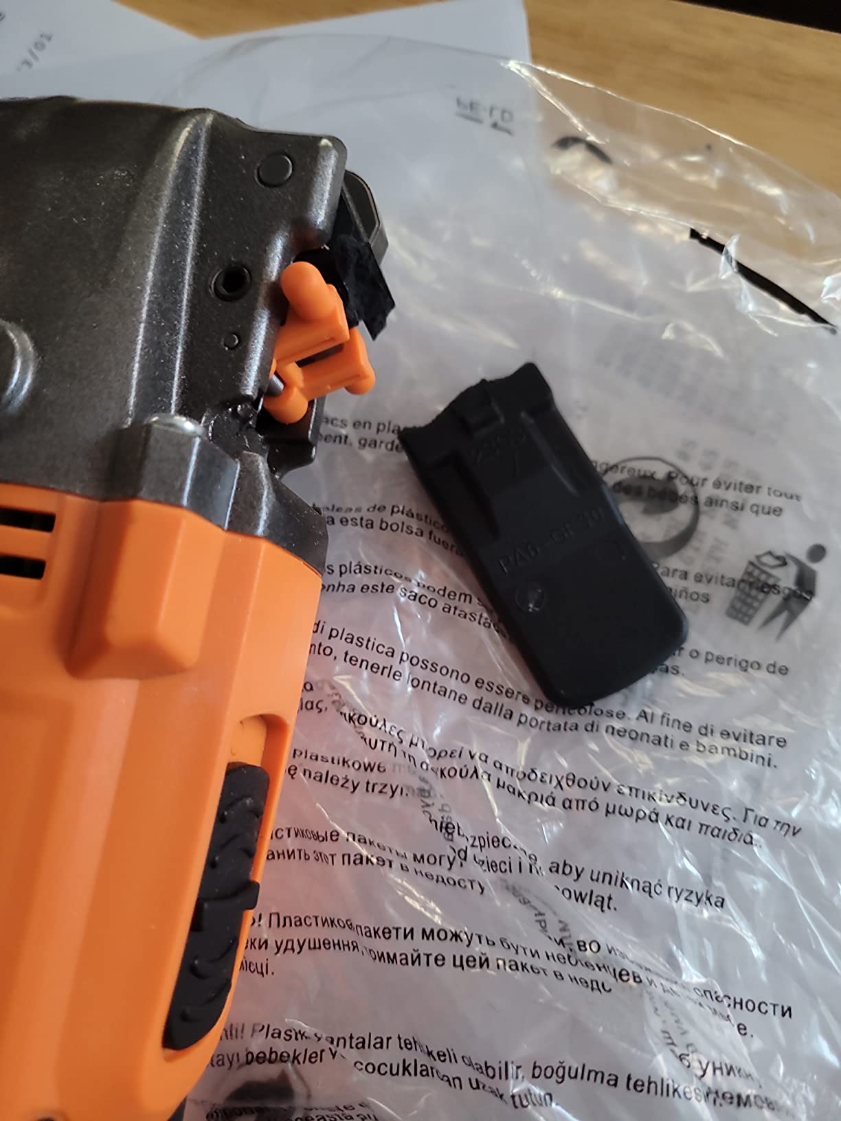 ENERTWIST Cordless Brushless Oscillating Tool, 20V Battery, 3° Oscillation customer photo 2