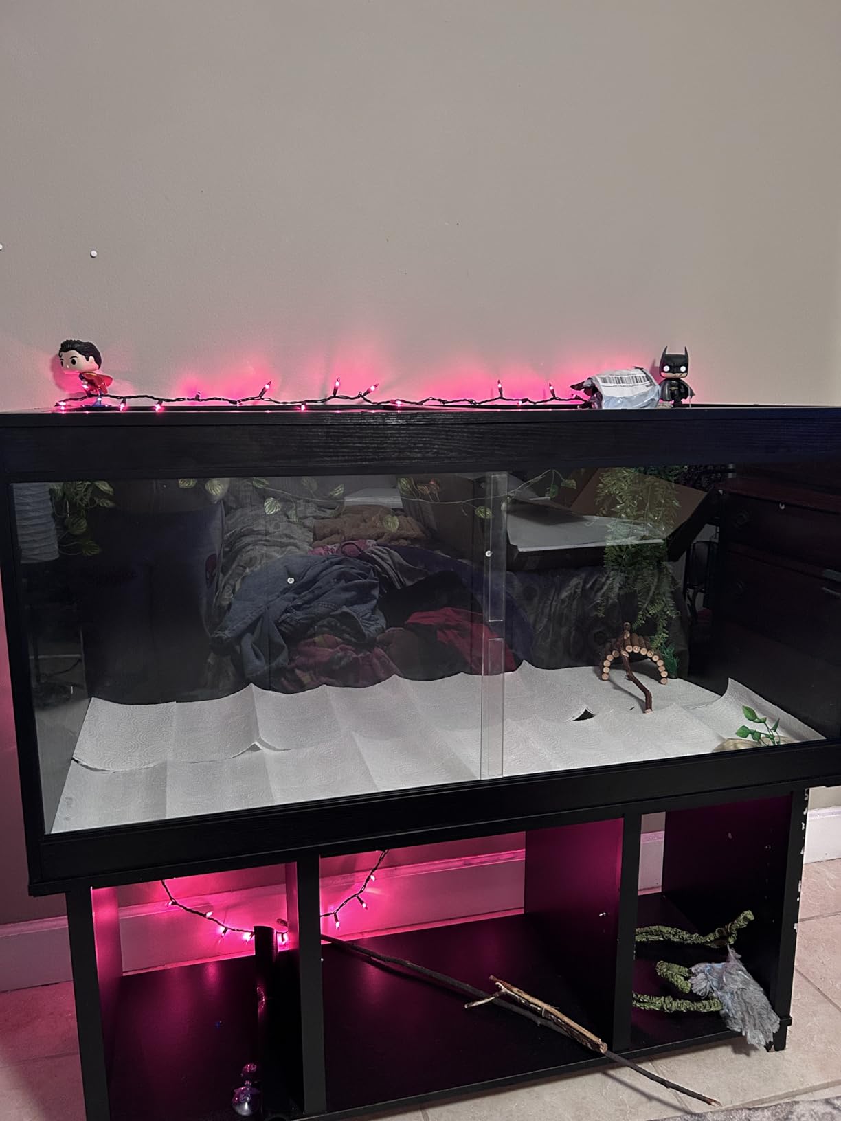 unipaws 110 Gallon Reptile Tank for Lizards, Bearded Dragon Enclosure Cage customer photo 1