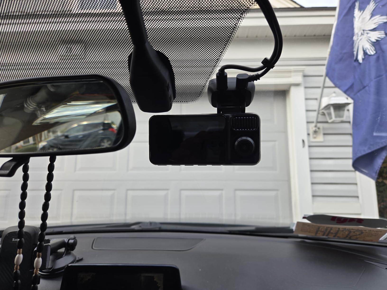 REDTIGER F17 Elite 4K Dash Cam 3 Channel, STARVIS 2 IMX678 & IMX675, 128GB Card, Full Night Color, 4K+2.5K+1080P Front and Rear Inside, Voice Control, 5GHz WiFi-30MB/s Download, GPS, HDR, Parking Mode customer photo 1