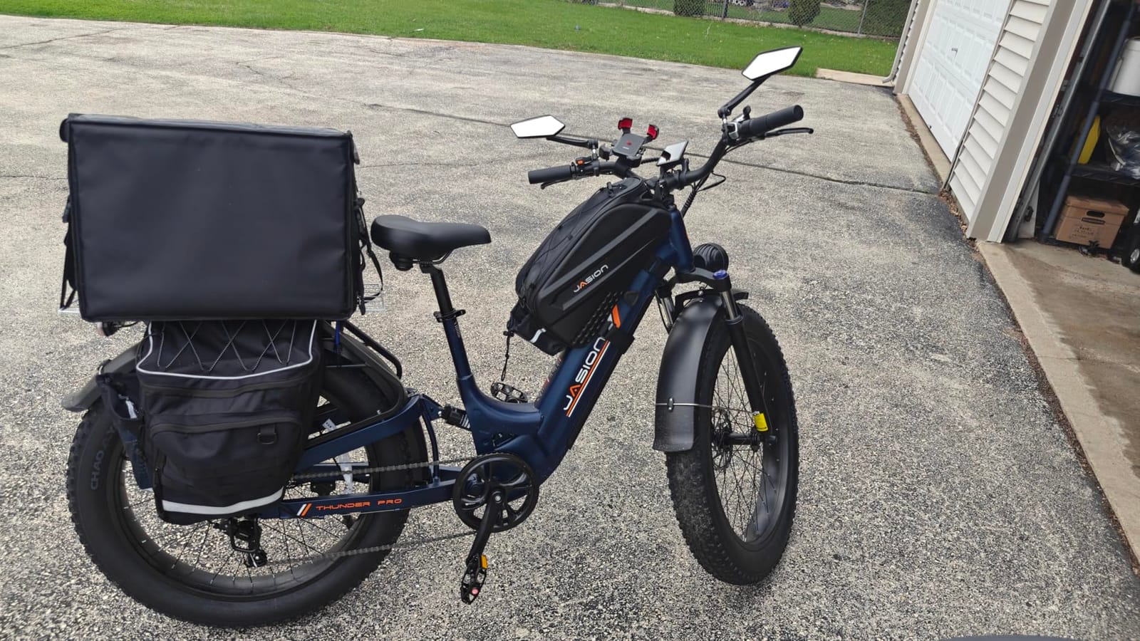 Jasion Thunder Electric Bike,1800W Peak Ebikes for Adults,26''Fat Tire Best Ebike for Men,80 Miles with 864Wh Battery,30+MPH Max Speed Bicycles,400LB Capacity,Certified by UL2849 customer photo 2