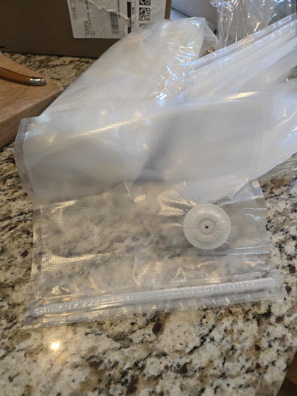 Mehomeli Compact Handheld Vacuum Sealer for Food with 30 Reusable Bags customer photo 2