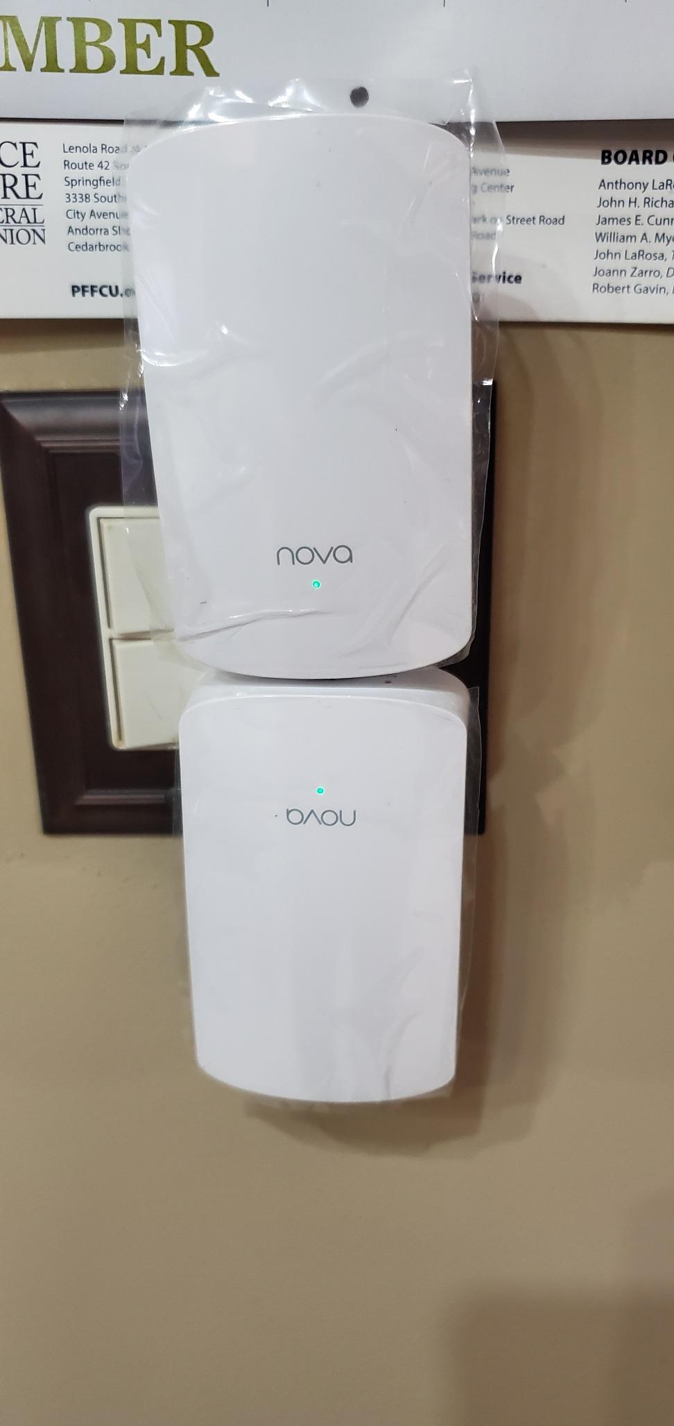 Tenda WiFi 7 Mesh System BE3600 – Dual Band Mesh WiFi System for Home, Covers Up to 4,600 Sq. Ft., Seamless Mesh Network with 3 Gigabit Ports, Supports 160+ Devices, MLO, VPN, 4K QAM, ME3 Pro (2-Pack) customer photo 1