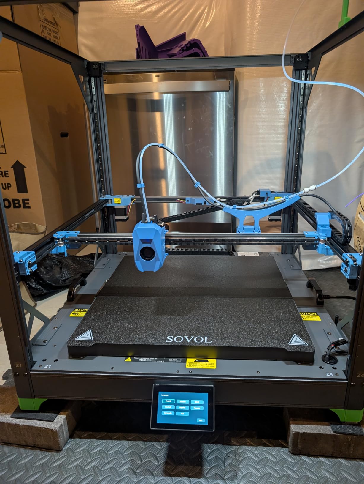 Sovol SV08 MAX CoreXY 3D Printer, Voron 2.4 700mm/s High Speed 3D Printers customer photo 2