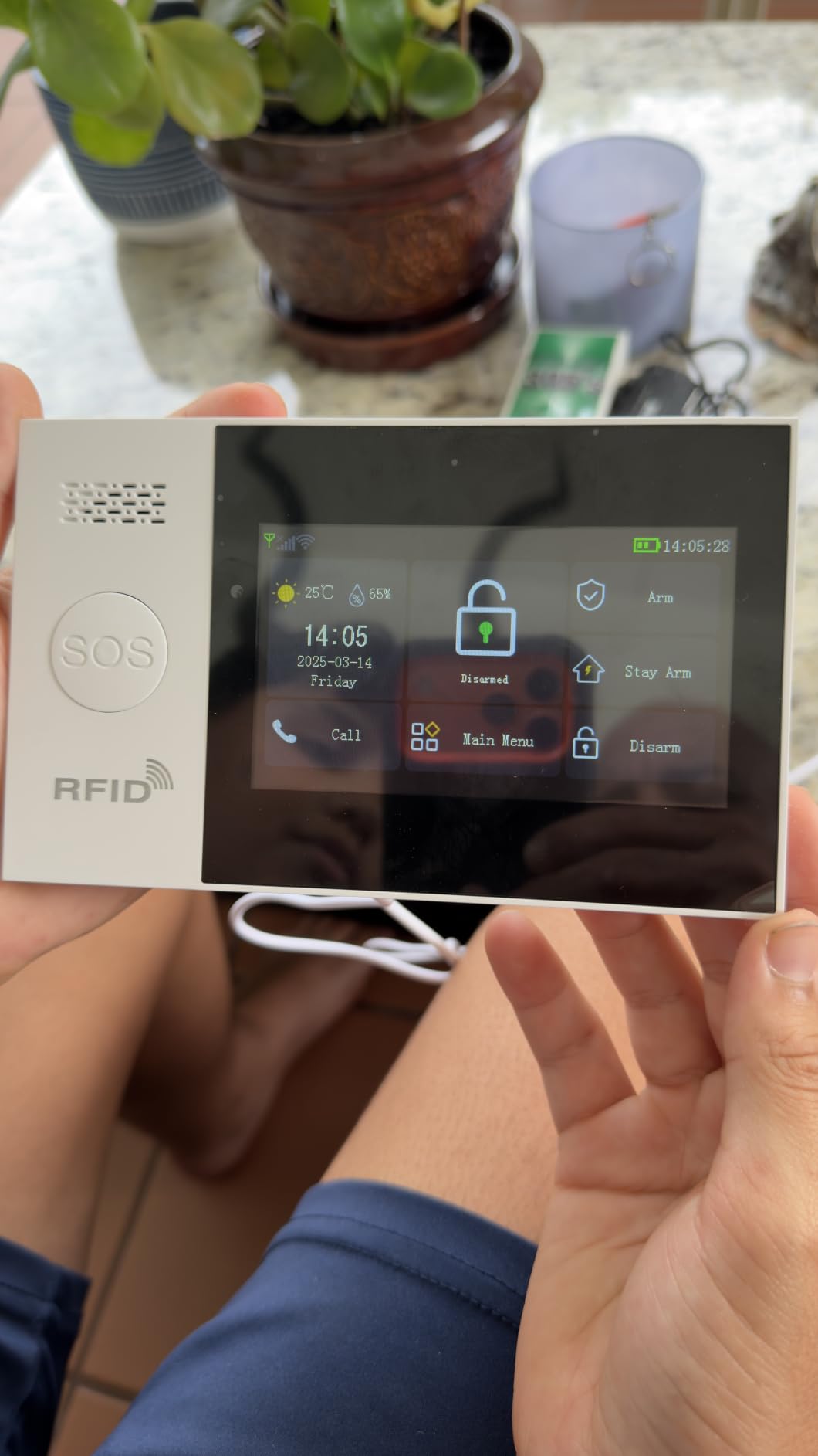 WiFi Wireless Alarm System for Home Security - 24/7 Protection Smart Home Devices 4.3