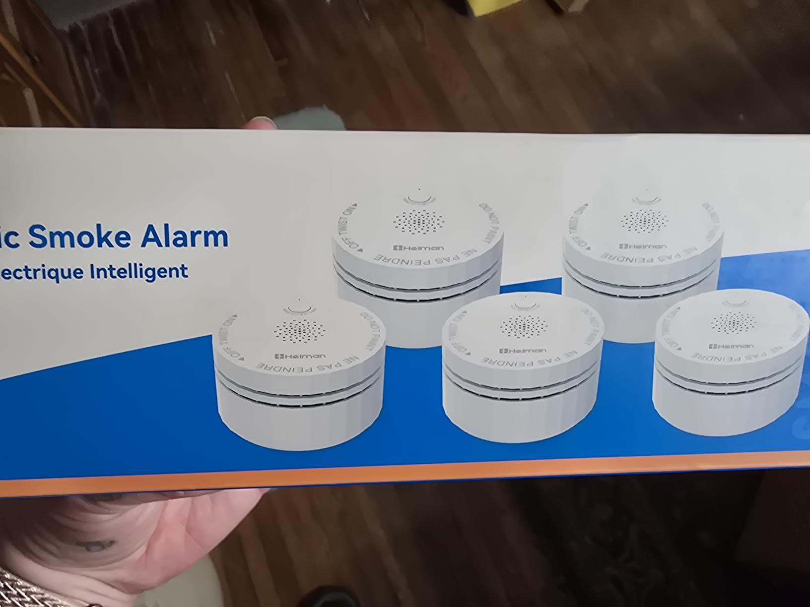 Heiman Smoke Detector, Wireless Interconnected Smoke Alarm for Home, 3 Pack customer photo 2