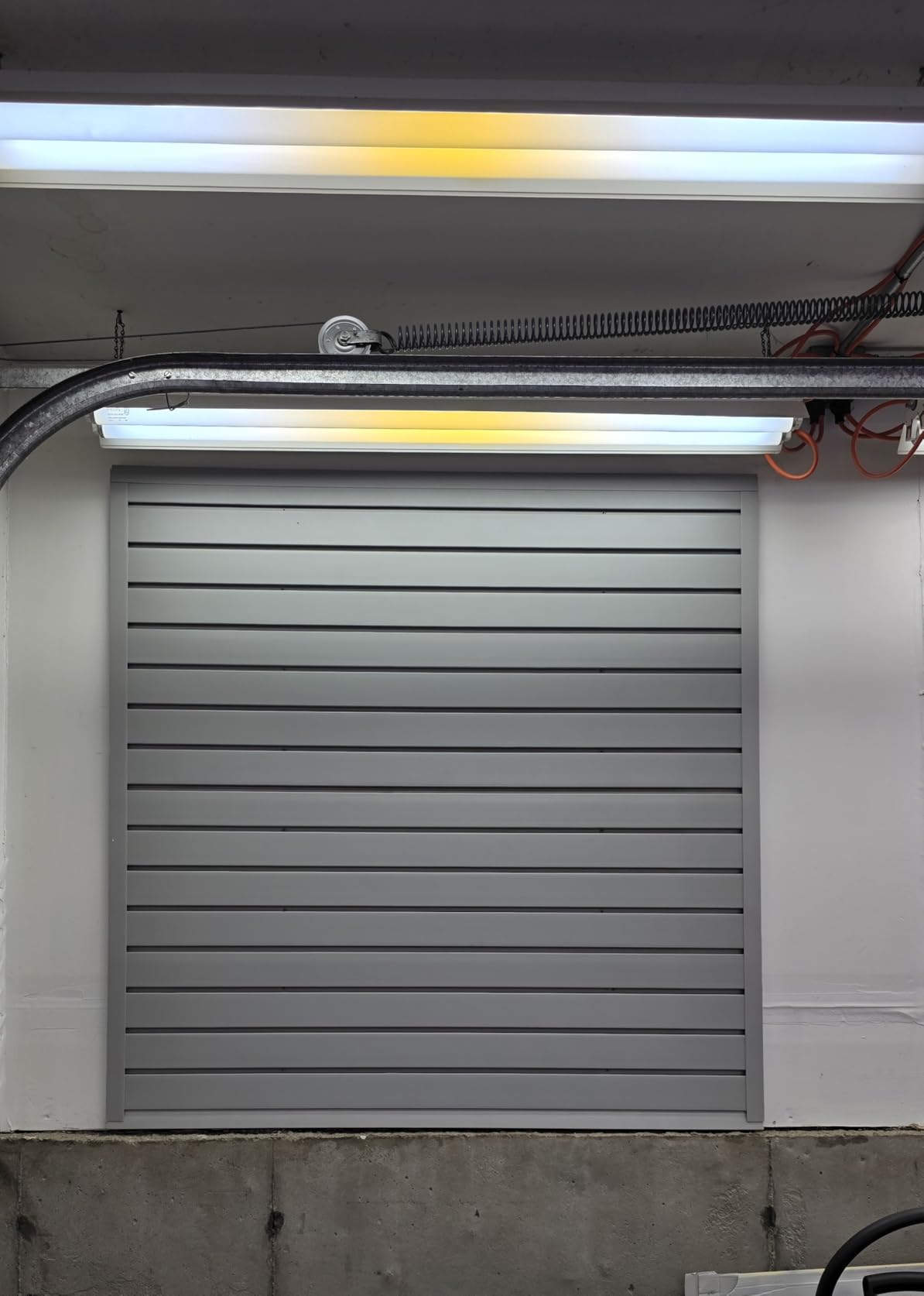 Yuzzy Slat Wall Paneling 4 x 8ft, Garage Slatwall Panel Wall Storage Systems, Heavy Duty PVC Garage Wall Organization (Black) customer photo 1