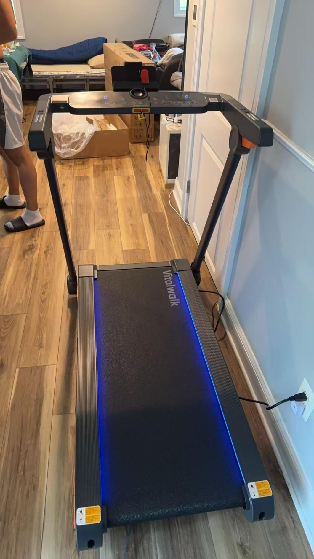 Vitalwalk Foldable Treadmill with Incline 25%/20% Auto Treadmills for Home customer photo 2