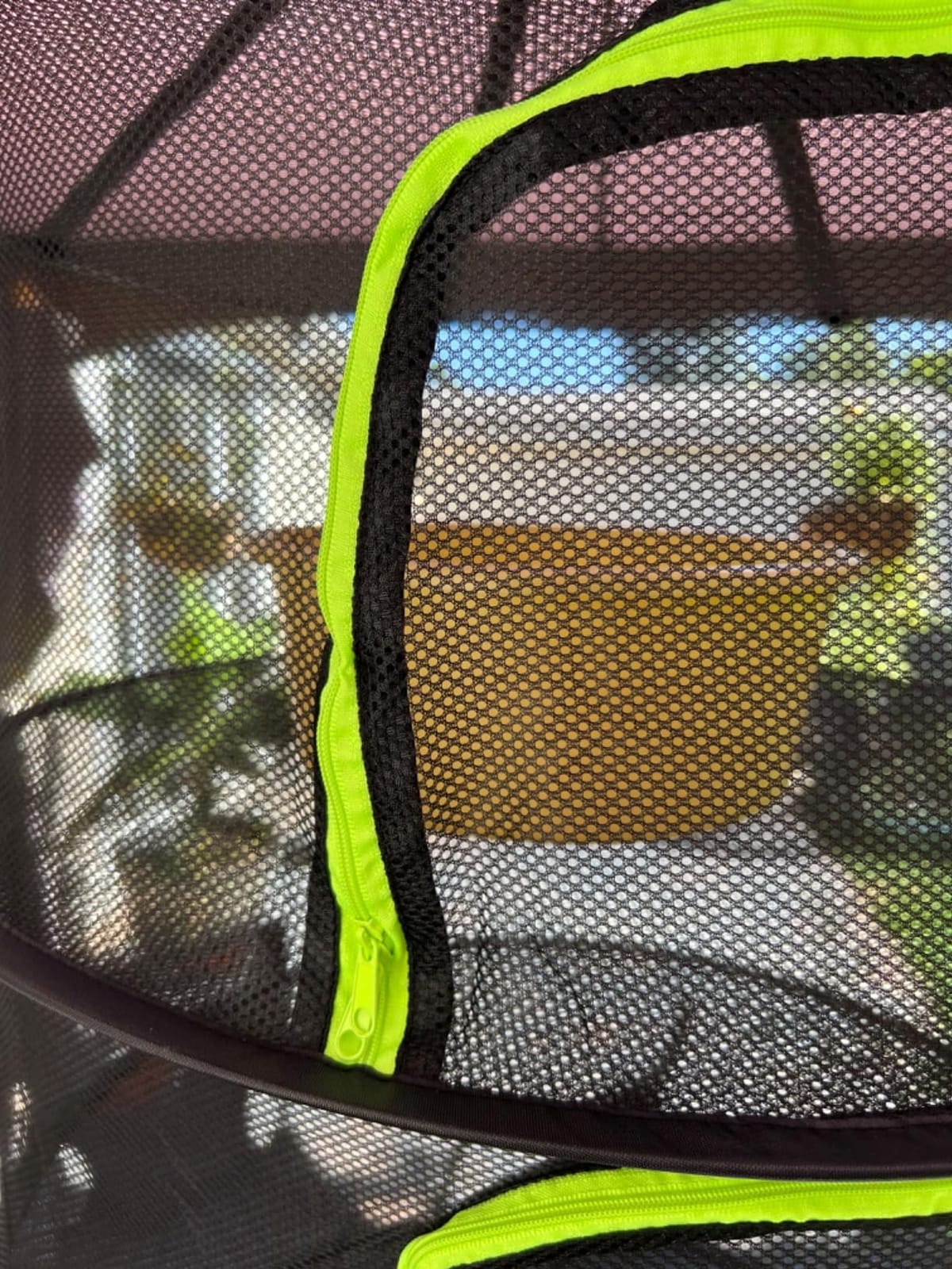 6 Layer Herb Drying Rack Foldable U-Shaped Double-Headed Zipper (23.62''W) | Hanging Mesh Net, Garden Shears & S Hooks, for Herbs, Plants, Fruits, Seafood, Clothing customer photo 1