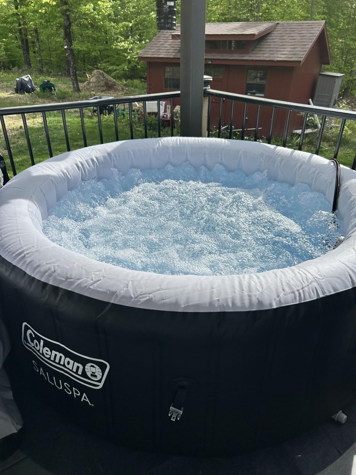 Coleman SaluSpa Miami Energy-Efficient AirJet 2-4 Person Inflatable Hot Tub customer photo 1