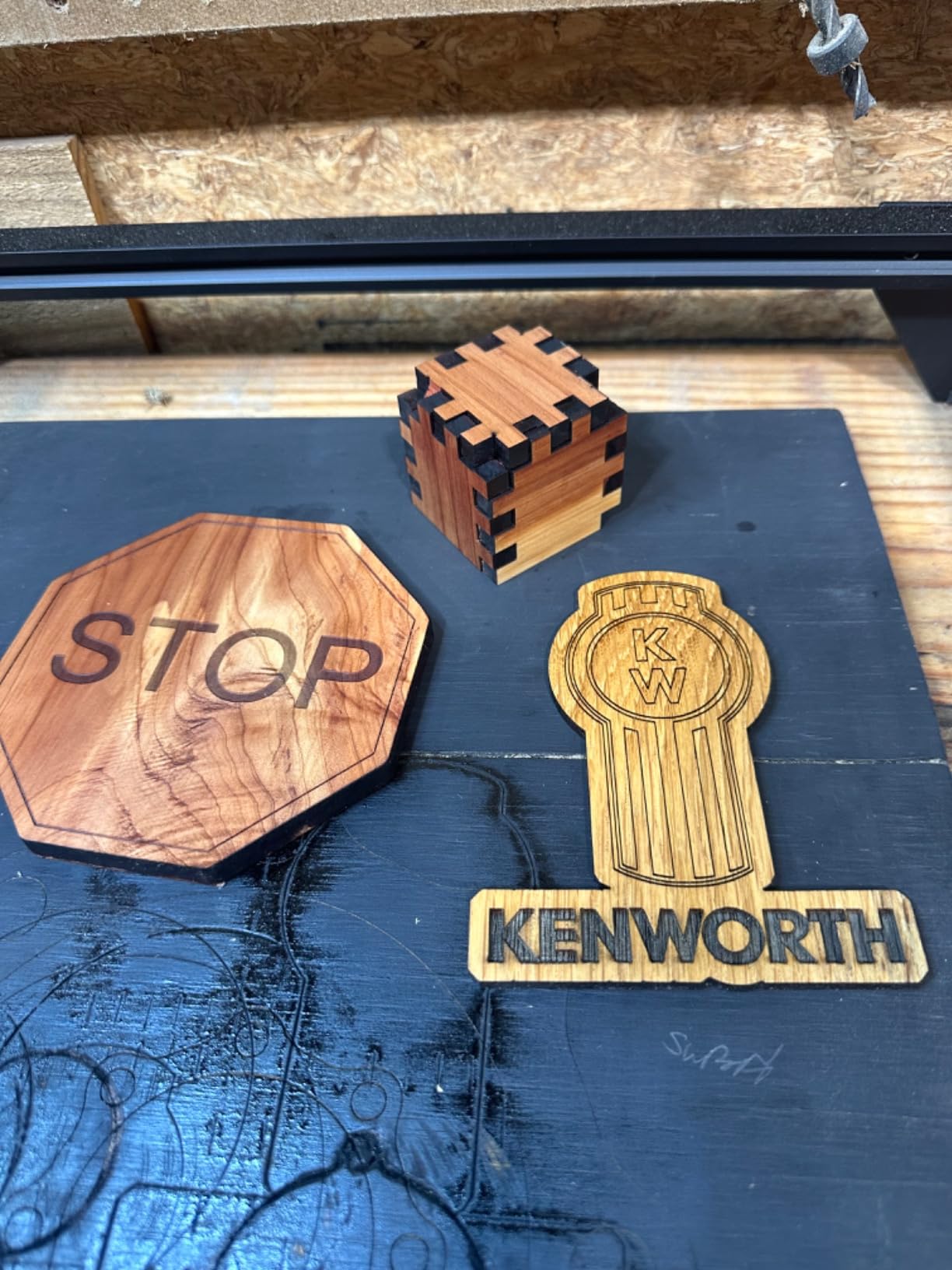 LONGER Ray5 Laser Engraver and Cutter Machine,10W Laser Engraver, 400×400mm customer photo 1