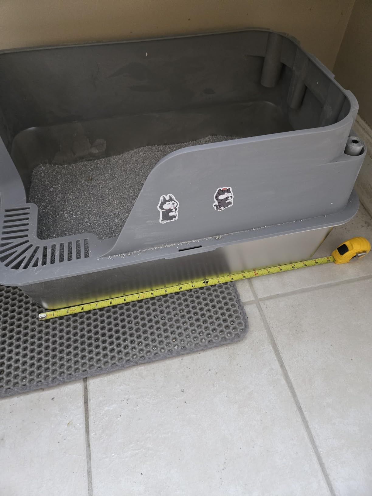 Open-Top Automatic Litter Box, Odor Control, Ready to Use, Self Cleaning customer photo 2