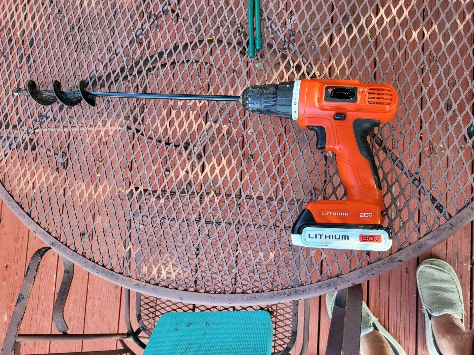 2”x32“ Auger Drill Bit for Planting, Heavy-Duty Planting Auger for Bulbs, Post Hole Digger for 3/8”Hex Drive Drill customer photo 2