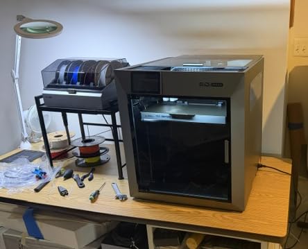 QIDI Max4 Combo 3D Printer, 390×390×340mm Build Volume, 65℃ Heated Chamber customer photo 2
