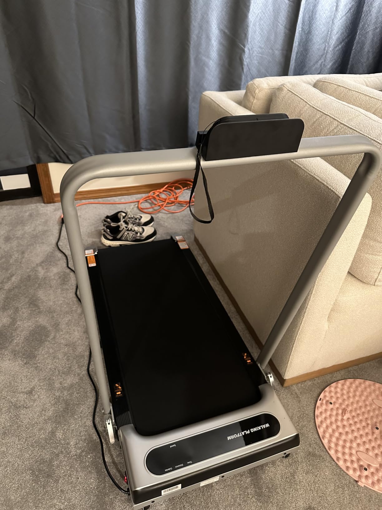 Walking Pad Treadmill for Home, Walking Pad with Incline and Handle Bar customer photo 1