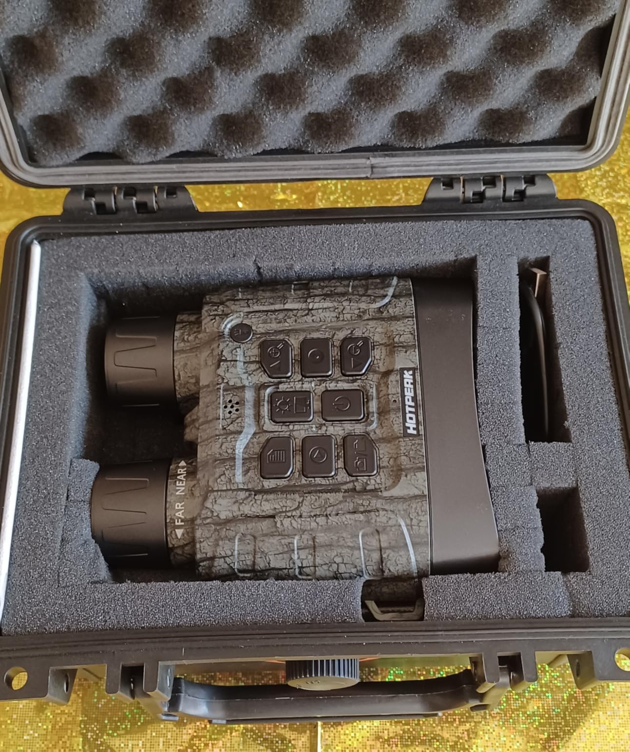 Night Vision Goggles 4K, 112 MP Full Color Night Vision Binoculars 18X Zoom, 5000mAh Battery, 1968ft Range, 64GB Card Included, Infrared Binoculars for Hunting Camping Security customer photo 2