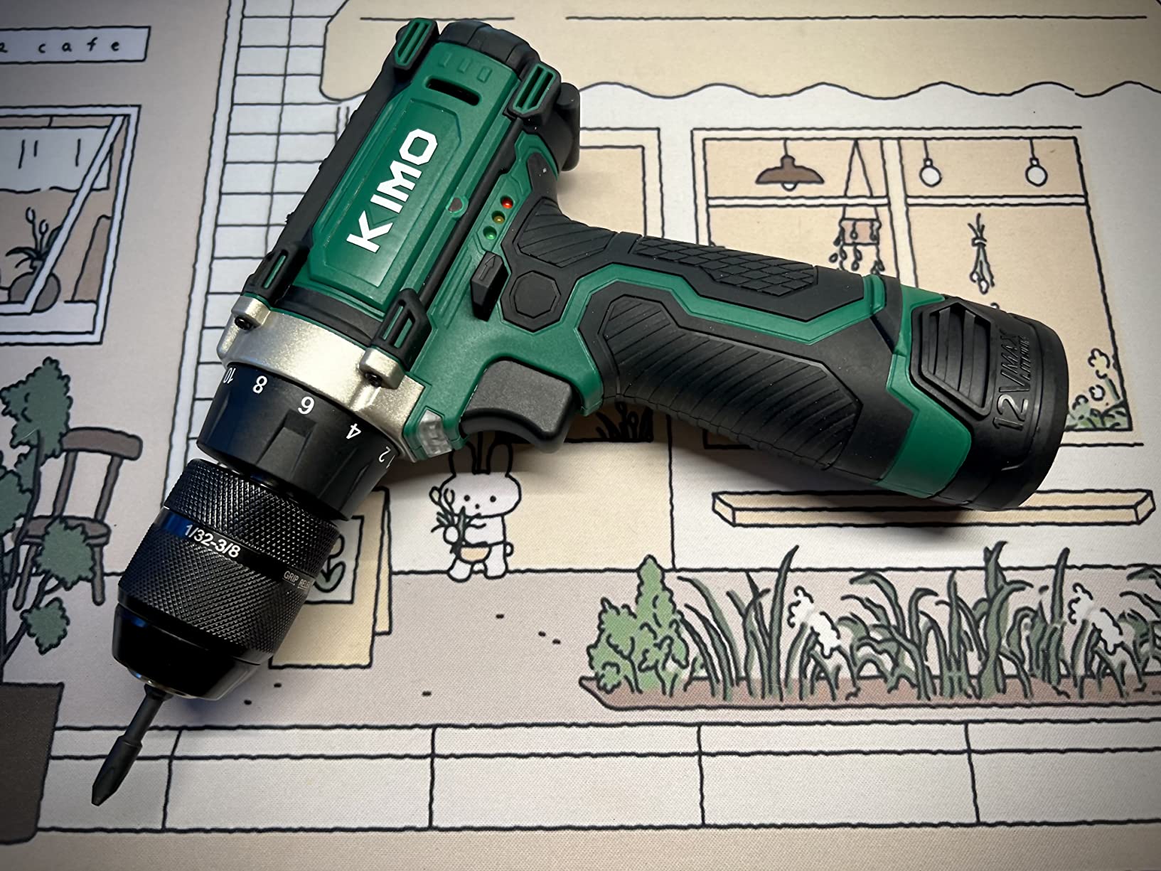 KIMO Impact Wrench 1/2 Cordless, Impact Gun for Car Tire, 20V Impact Driver customer photo 1