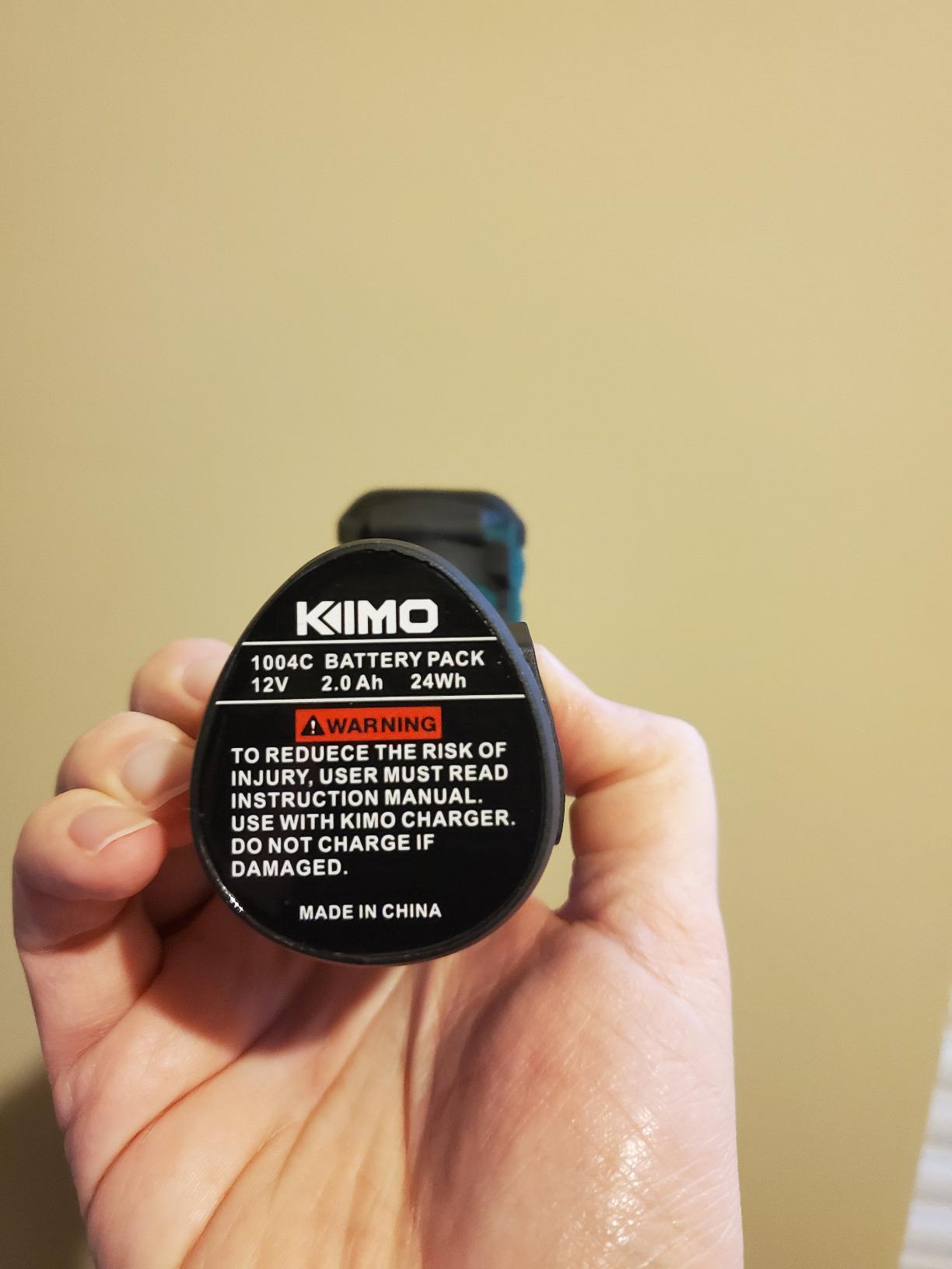 KIMO Impact Wrench 1/2 Cordless, Impact Gun for Car Tire, 20V Impact Driver customer photo 2