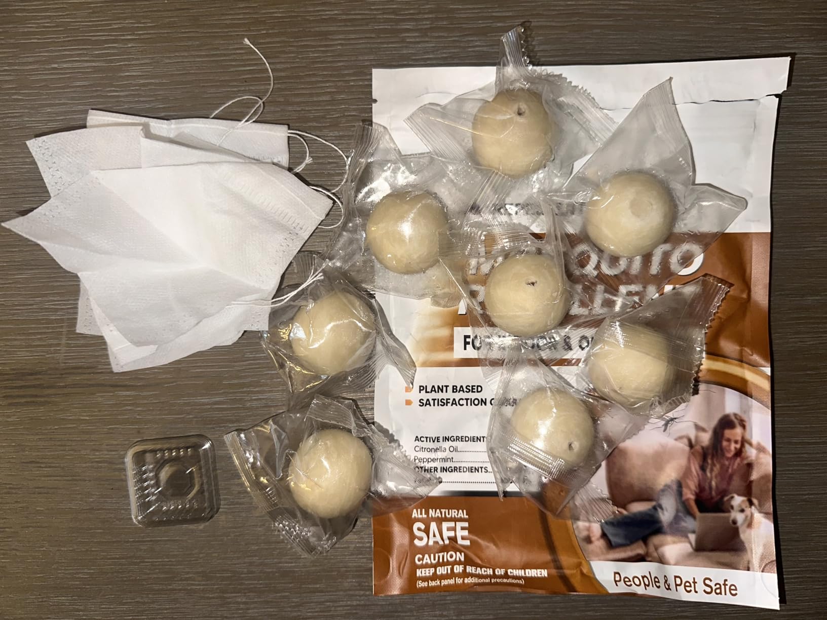 Mosquito Repellent Outdoor Patio, Indoor Mosquito Repellent Balls 8 Packs customer photo 1