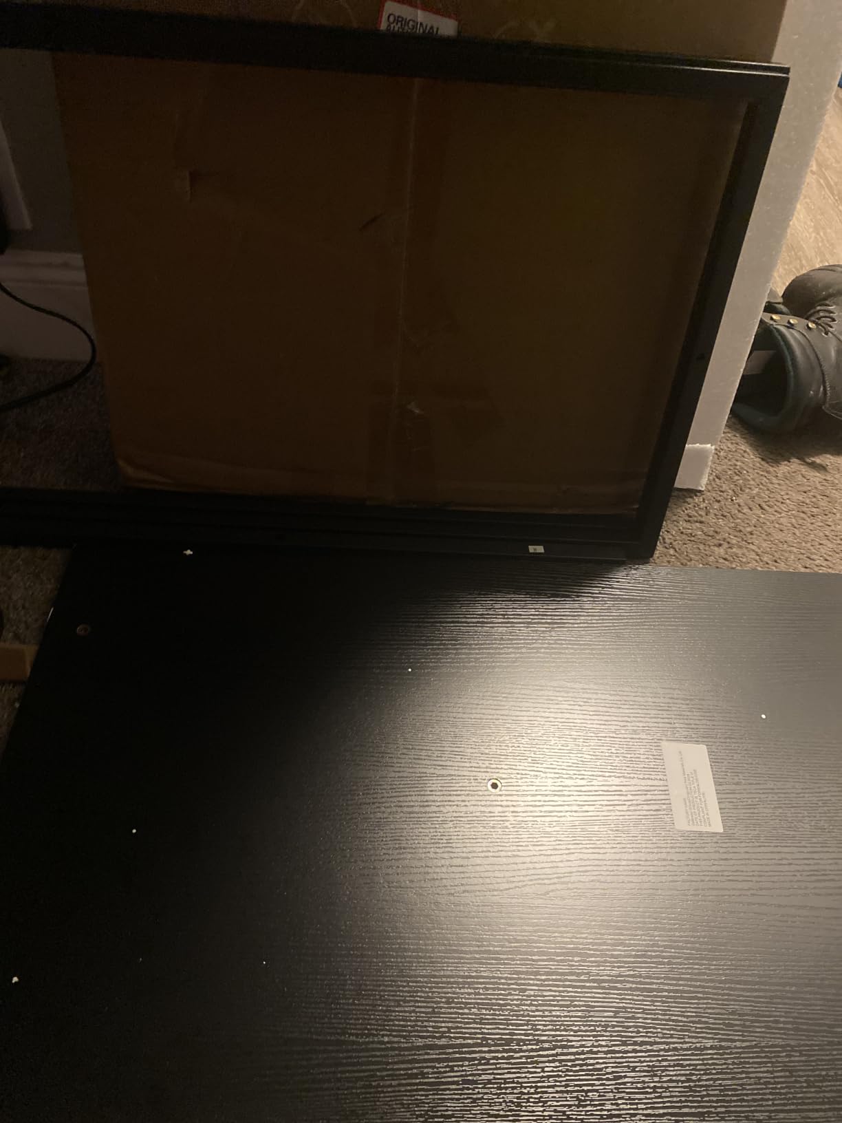 DUMOS 32 Inch Small Computer Desk, Gaming Desks for Home Office Bedroom customer photo 2