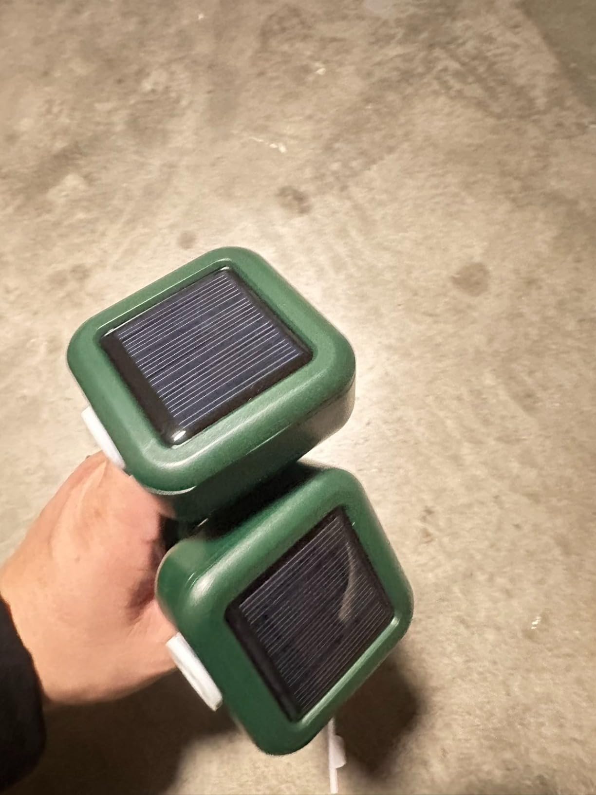 Mole Repellent Solar Powered, 8 Pack Snake & Skunk Repellent for Yard, IP 65 Waterproof Ultrasonic Deterrent Stakes, Get Rid of Rabbit, Gopher, Vole, Chipmunk, Deer, Groundhog for Lawns Garden customer photo 2