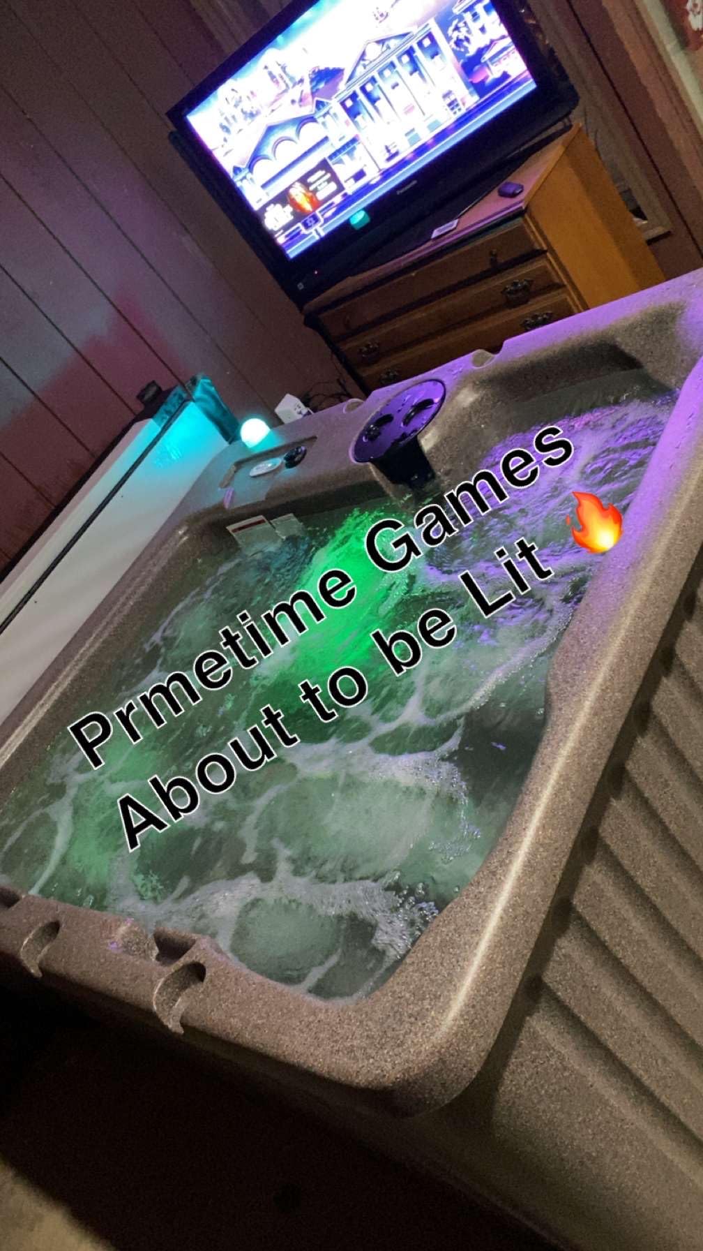 Aqualife Current/Nautical 4-5 Adult Outdoor Hot Tub, Uses Standard Outlet, Hydrotherapy Jets, Underwater Led Lighting, Cover Included, Granite customer photo 2