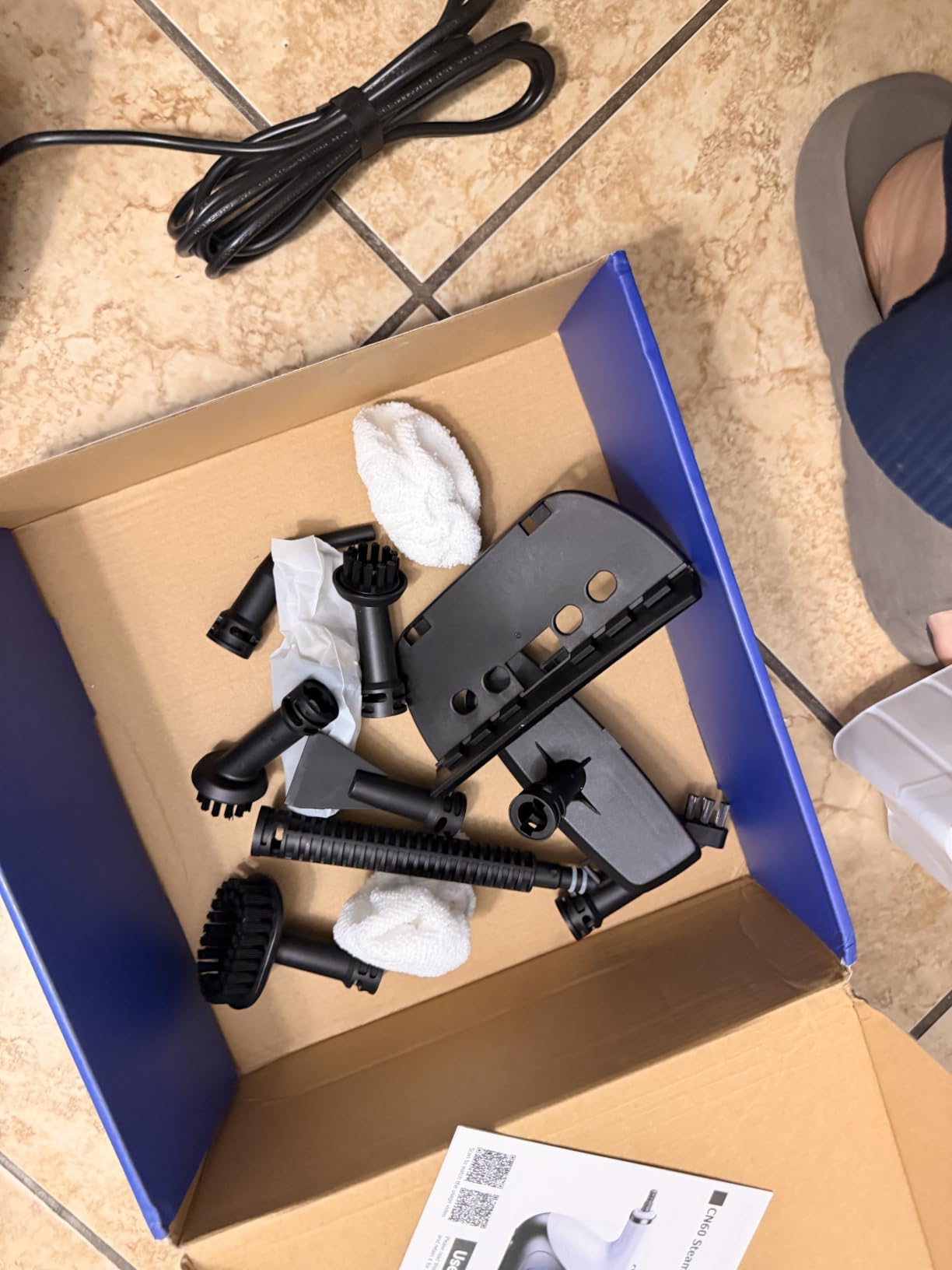 Handheld Steam Cleaner for Home Cleaning 3s Instant Heat-Up No Need to Wait customer photo 2