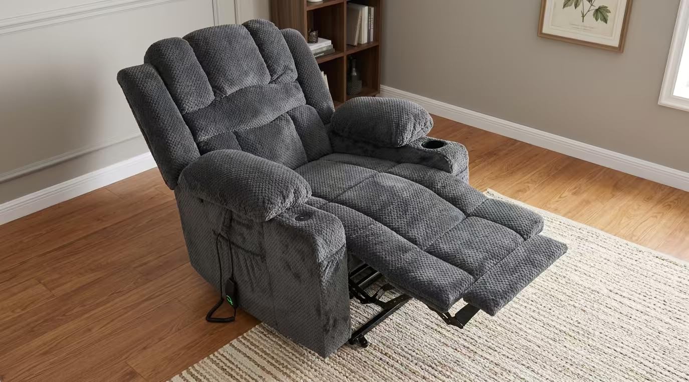 Oversized Power Lift Recliner Chair for Elderly, Big and Tall Men customer photo 1