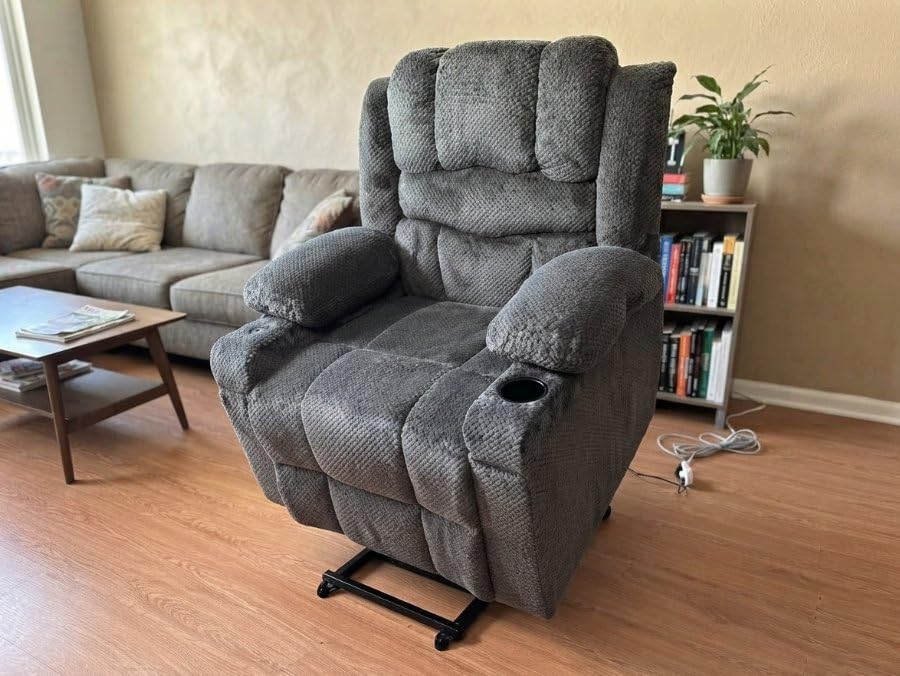 Oversized Power Lift Recliner Chair for Elderly, Big and Tall Men customer photo 2