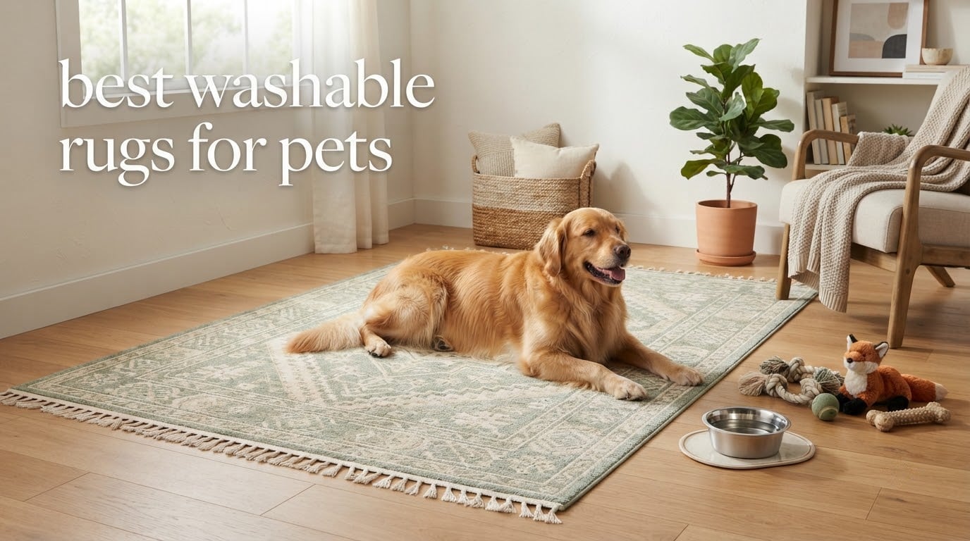 best washable rugs for pets