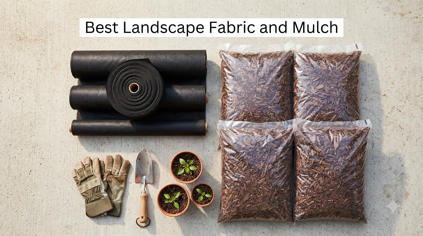 Best Landscape Fabric and Mulch