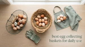 best egg collecting baskets for daily use