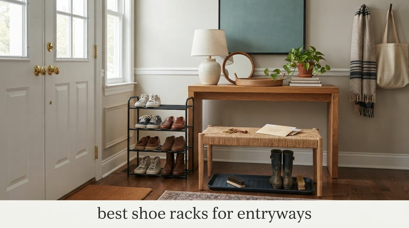 best shoe racks for entryways