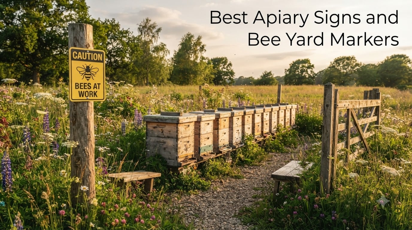 Best Apiary Signs and Bee Yard Markers