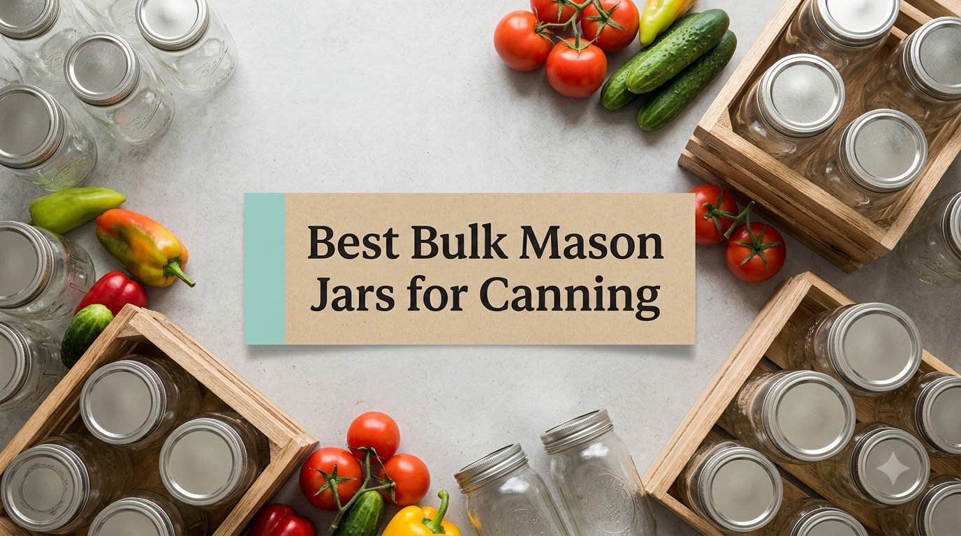 Best Bulk Mason Jars for Canning