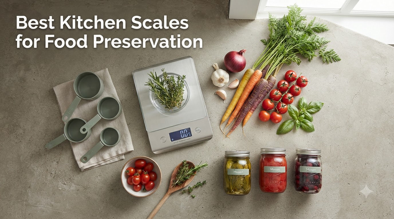 Best Kitchen Scales for Food Preservation