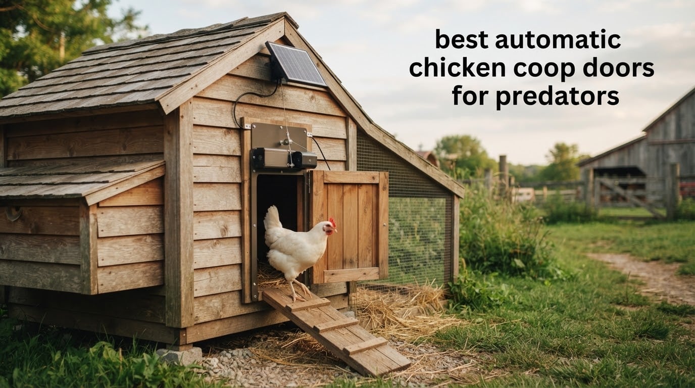 best automatic chicken coop doors for predators
