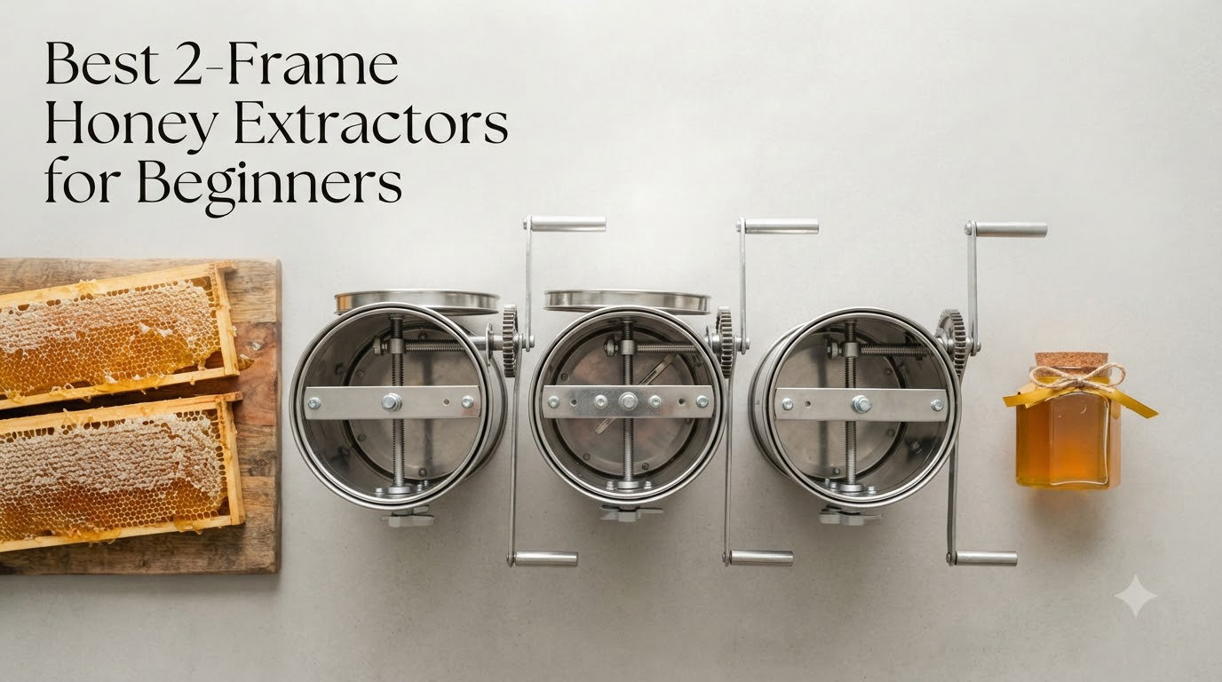 Best 2-Frame Honey Extractors for Beginners