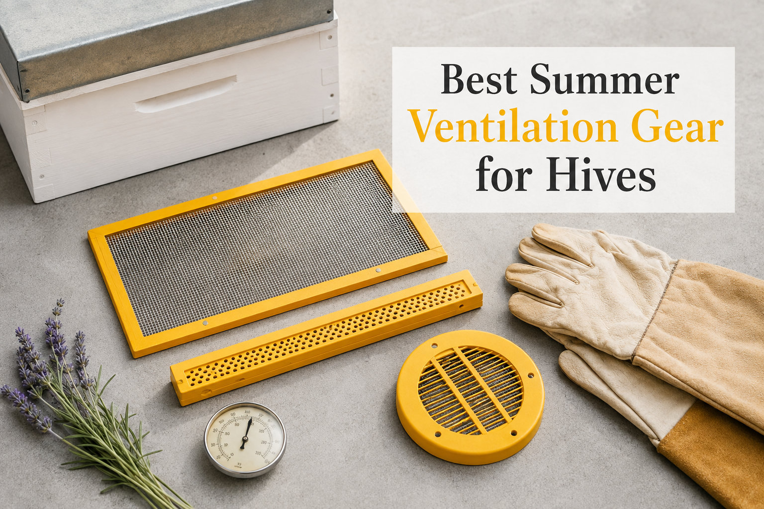 Best Summer Ventilation Gear for Hives