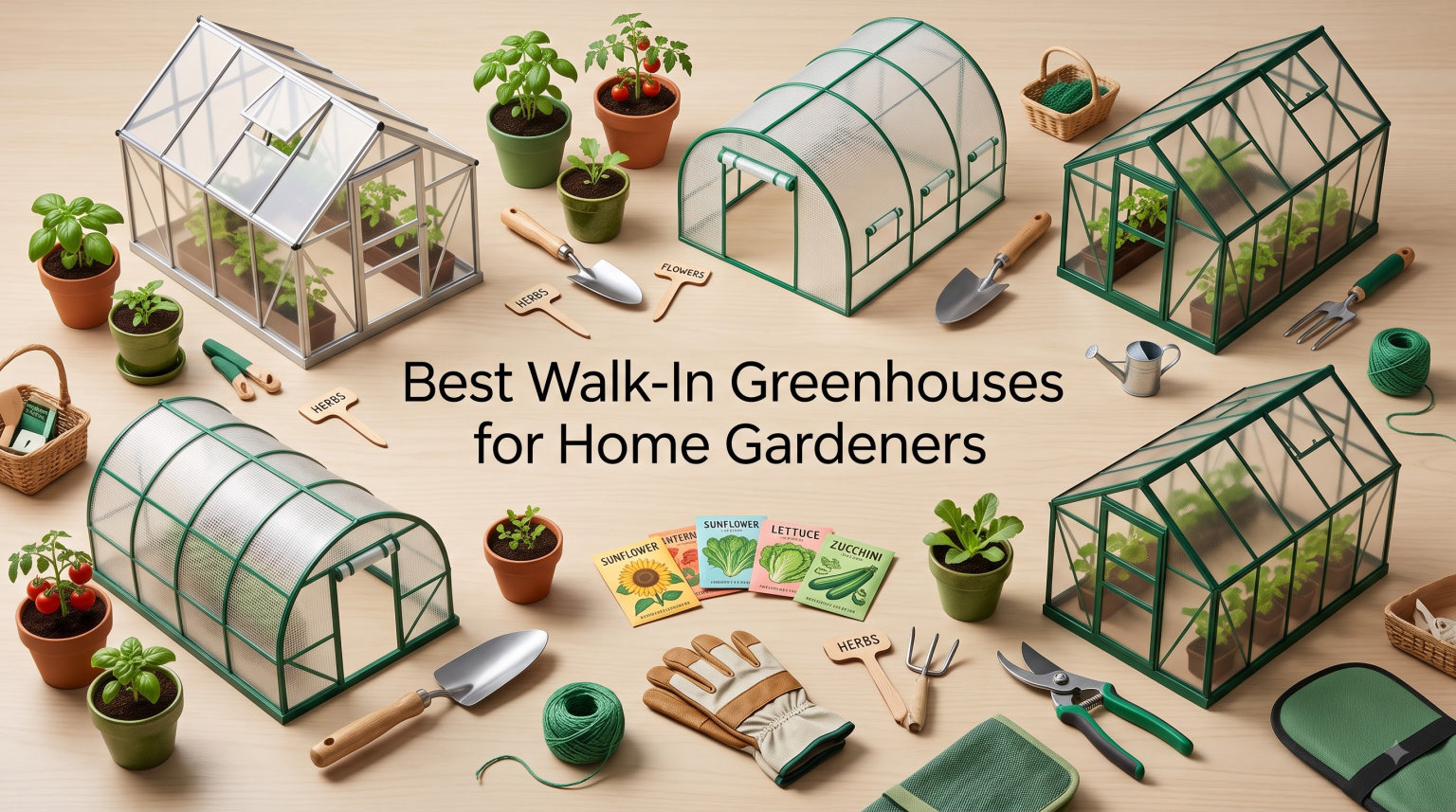 Best Walk-In Greenhouses for Home Gardeners